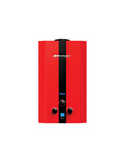 Boiler de Gas LP Mirage FLUX 16L/min | Baja Presión de Agua | Encendido Automático | Alta Capacidad | Color Rojo | Hasta 3 Servicios